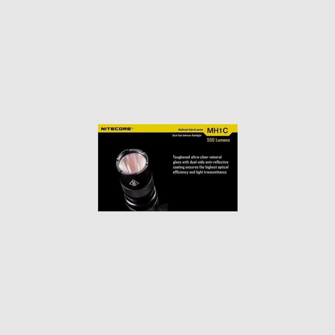Nitecore MH1C Multitask Hybrid zaklamp 550 lumen, afbeelding 15 van 21
