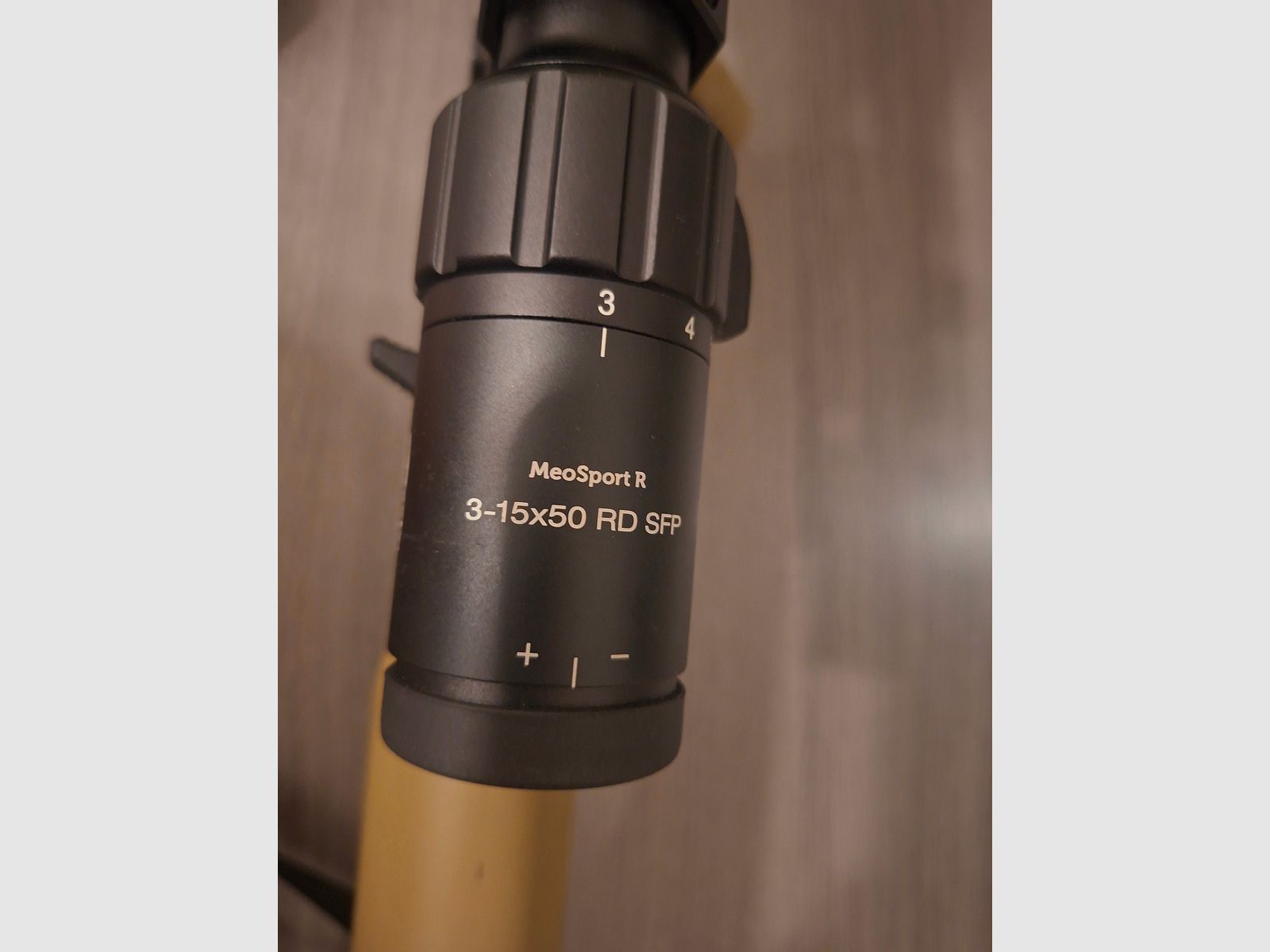 Schmeisser SP15 LMR, straight pull repeater, AR15 on yellow firearms ownership certificate, as new, RAL8000