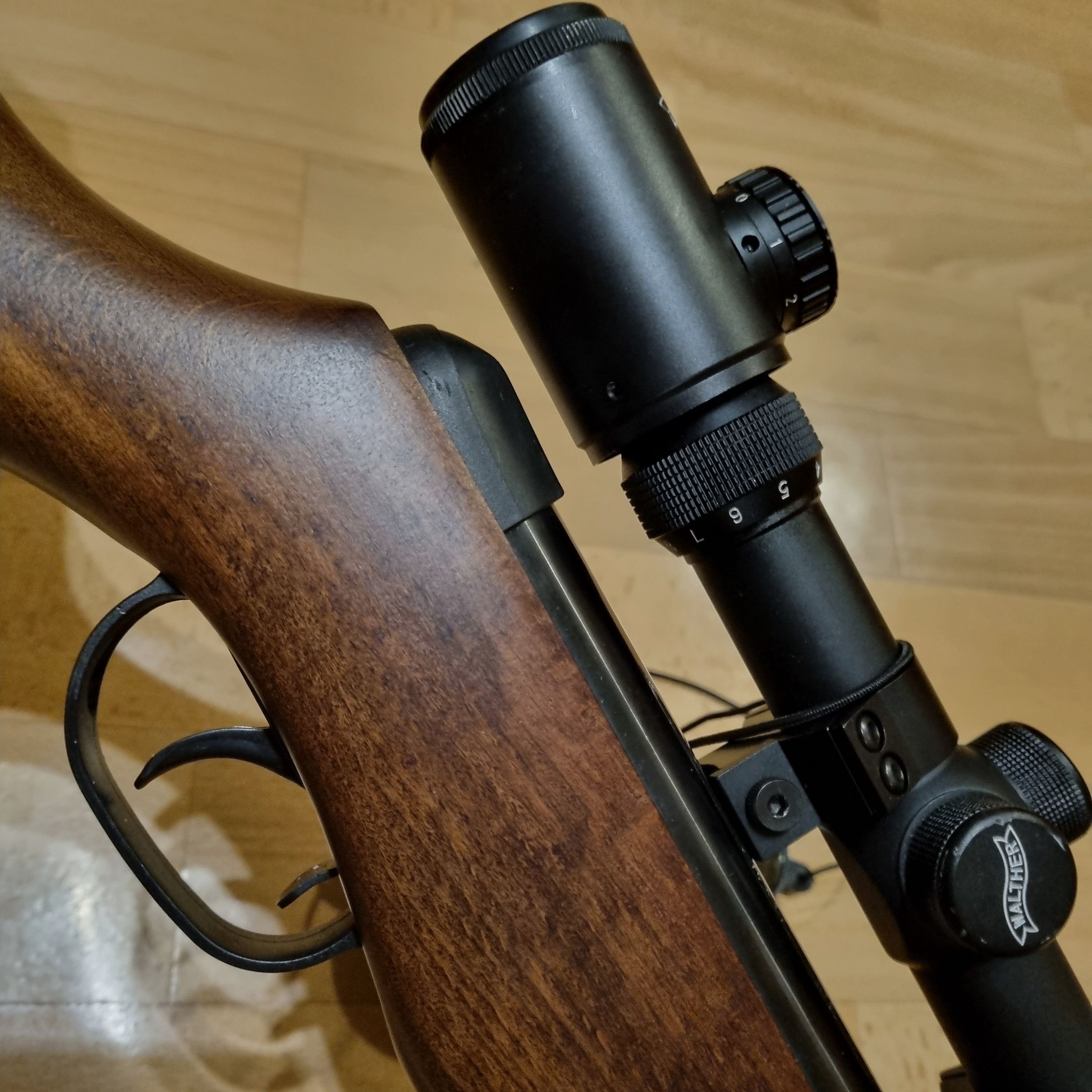 Gamo Multishot 10- coups, Knicker 4,5 mm, avec ZF Walther