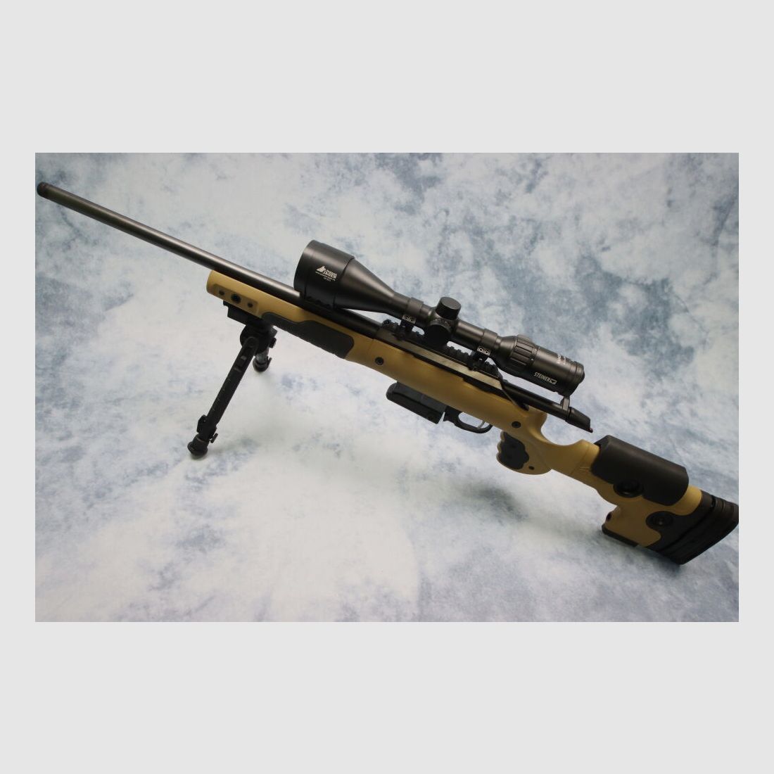 Tikka Komplettangebot T3x GRS Berserk Schaft+Steiner Ranger 4 +Schalldämpfer+Wärmevorsatzgerät Pulsar