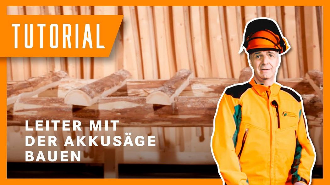 Holzleiter selber bauen | Tutorial der Bayerischen Staatsforsten