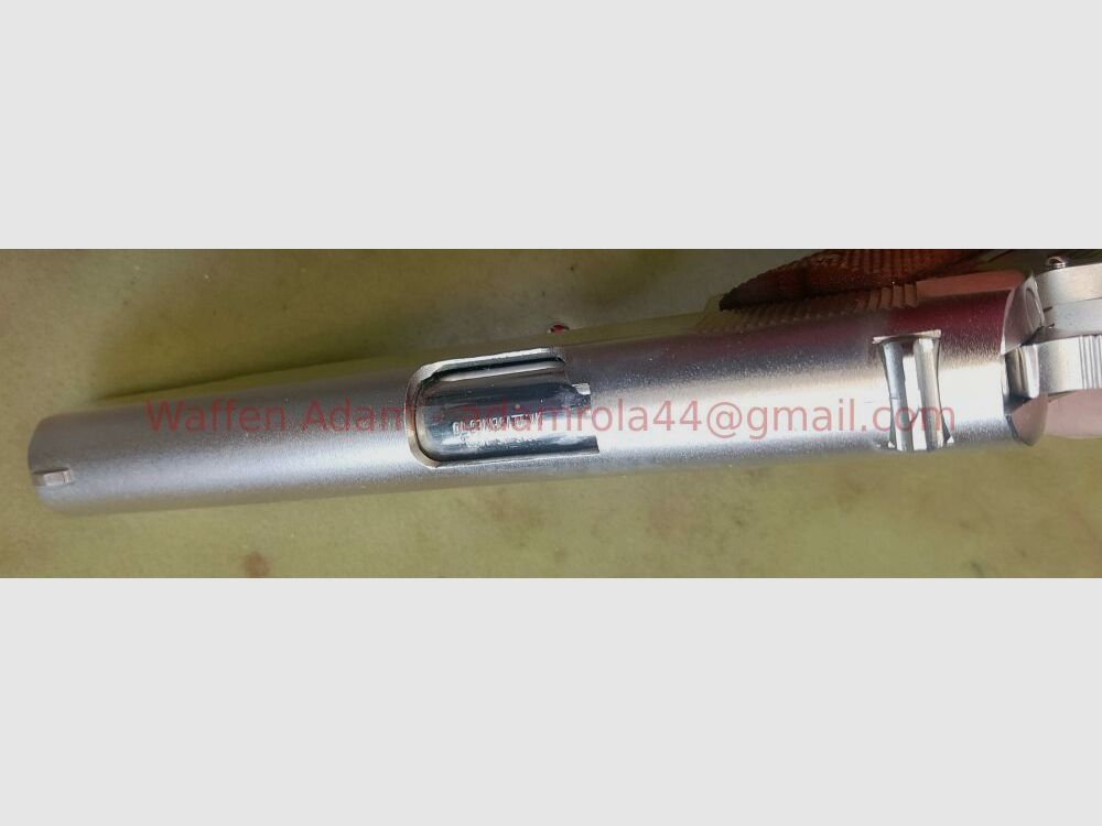Colt MK IV/Serie`s 70 Government Nickel 1977