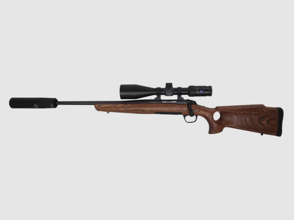 Browning LINKS- Pacchetto completo di ripetizione: X-Bolt SF calcio forato | Zeiss ZF | Silenziatore | montato pronto