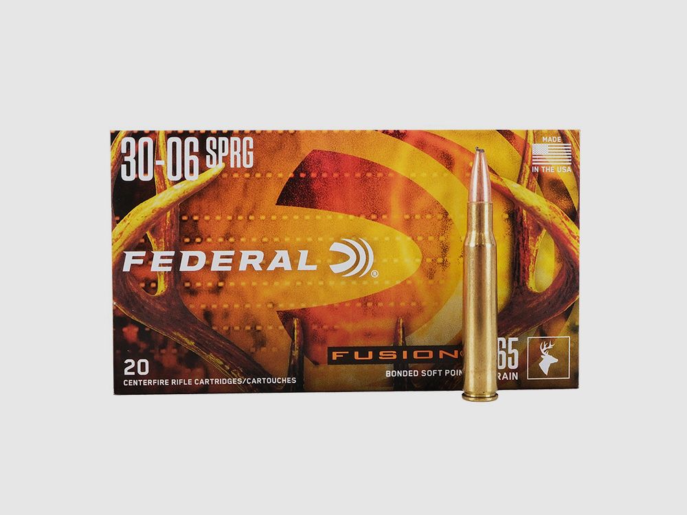 Federal .30-06 Spr. FUSION F3006FS2 10,7g/165gr. Nabojów karabinowych