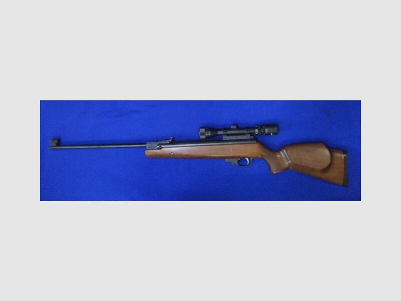 Air pressure rifle requiring a permit HW90 with ZF Bushmaster HW90