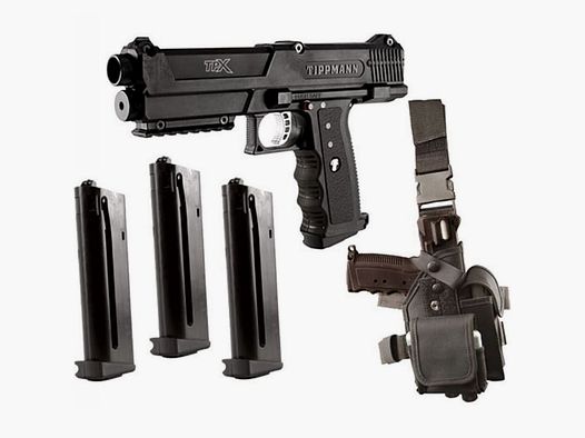 Tippmann TiPX Deluxe Pistol Kit (zwart)