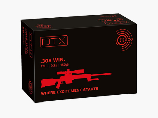 .308 Win. DTX 9,7g/150grs