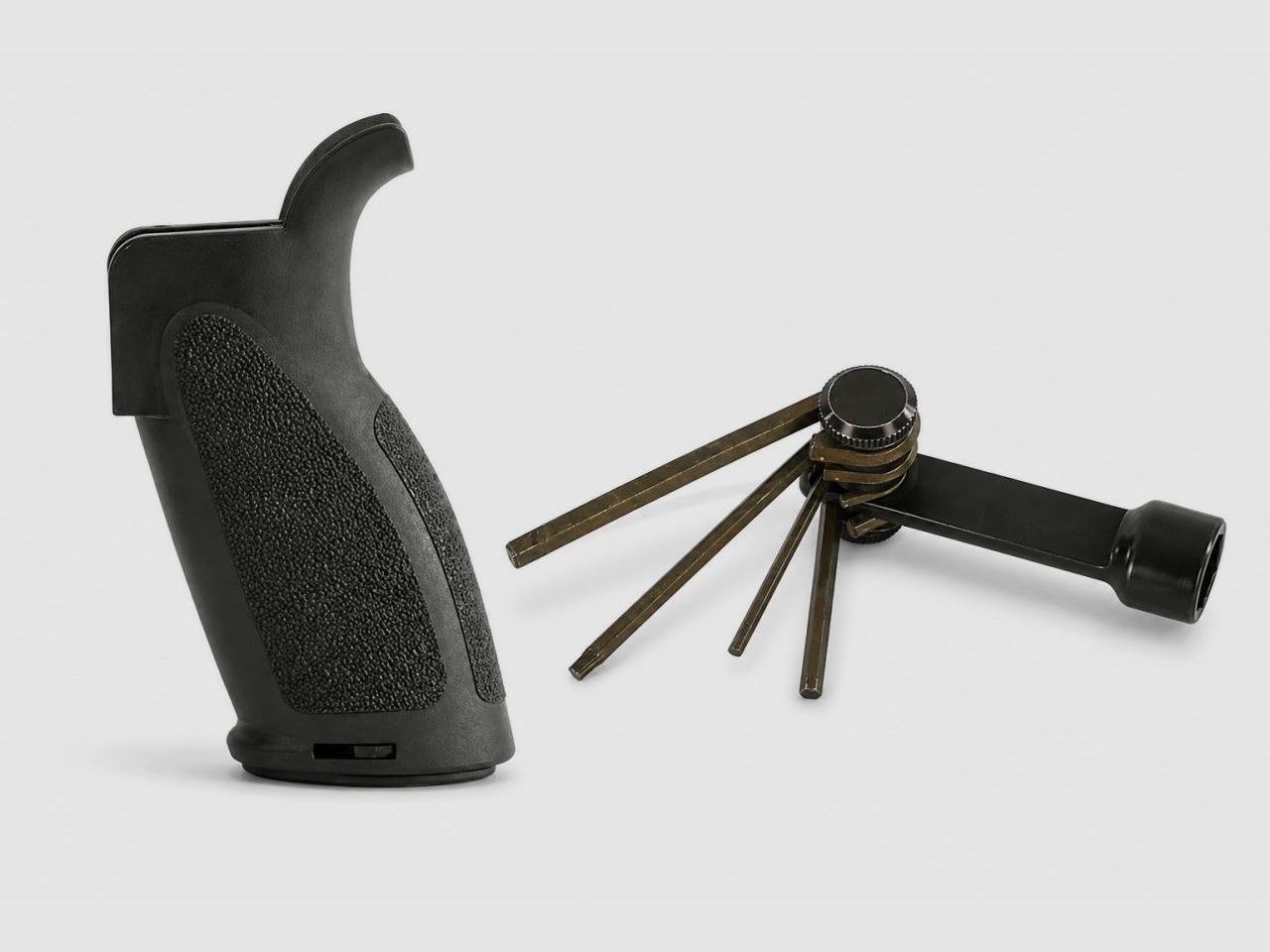 Heckler & Koch MR V7 Griff mit Staufach und Werkzeug