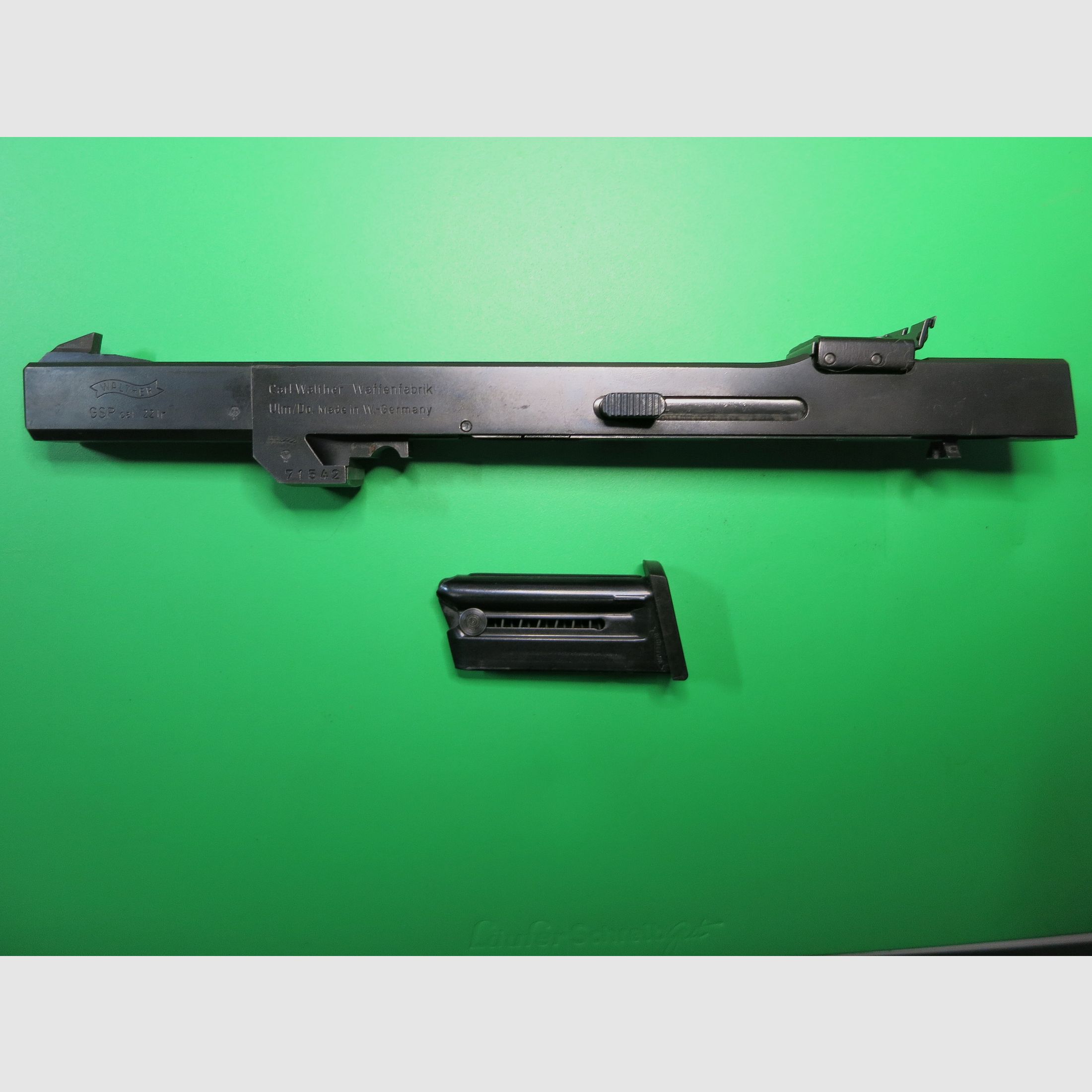 Sportpistool Walther GSP Kaliber .32 SW long WC, Sportgreep + verwisselsysteem .22lr      #65+66