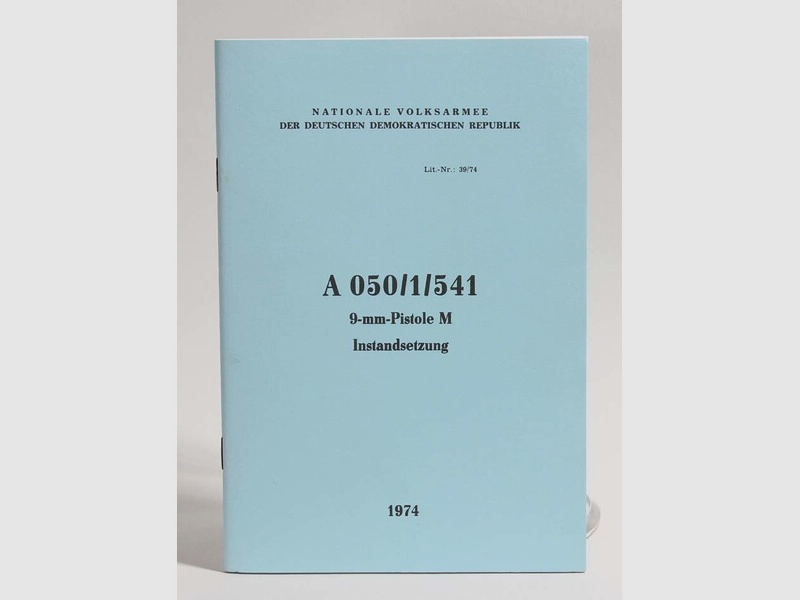 Handbuch NVA Makarov Instandsetzung