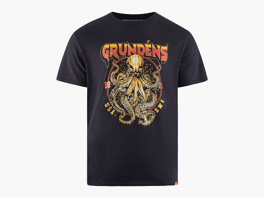 Grundéns Rocktopus SS T-Shirt Black Men 3XL