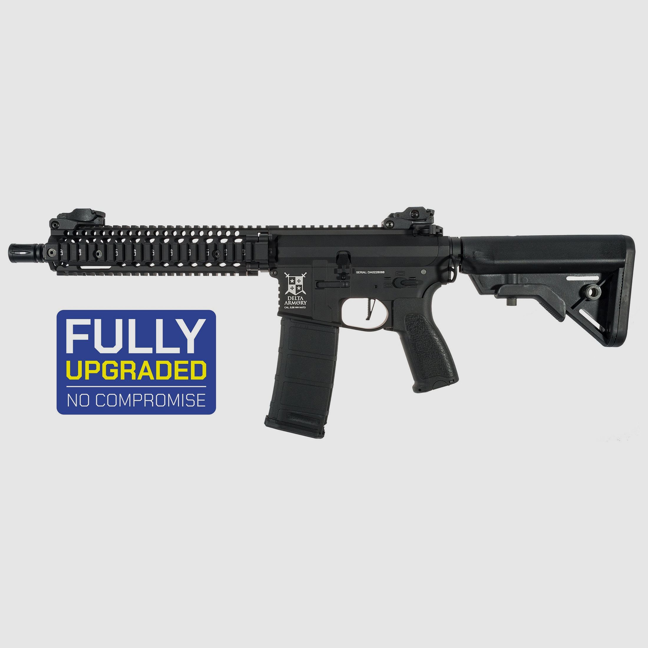 AR15 MK18 ALPHA ETU NC! Version Schwarz frei ab 14 max. 0.5 Joule