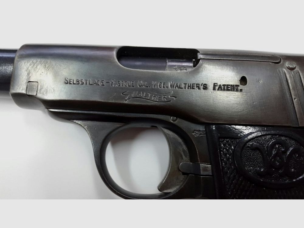 Walther mod. 4 mit linksauswurf