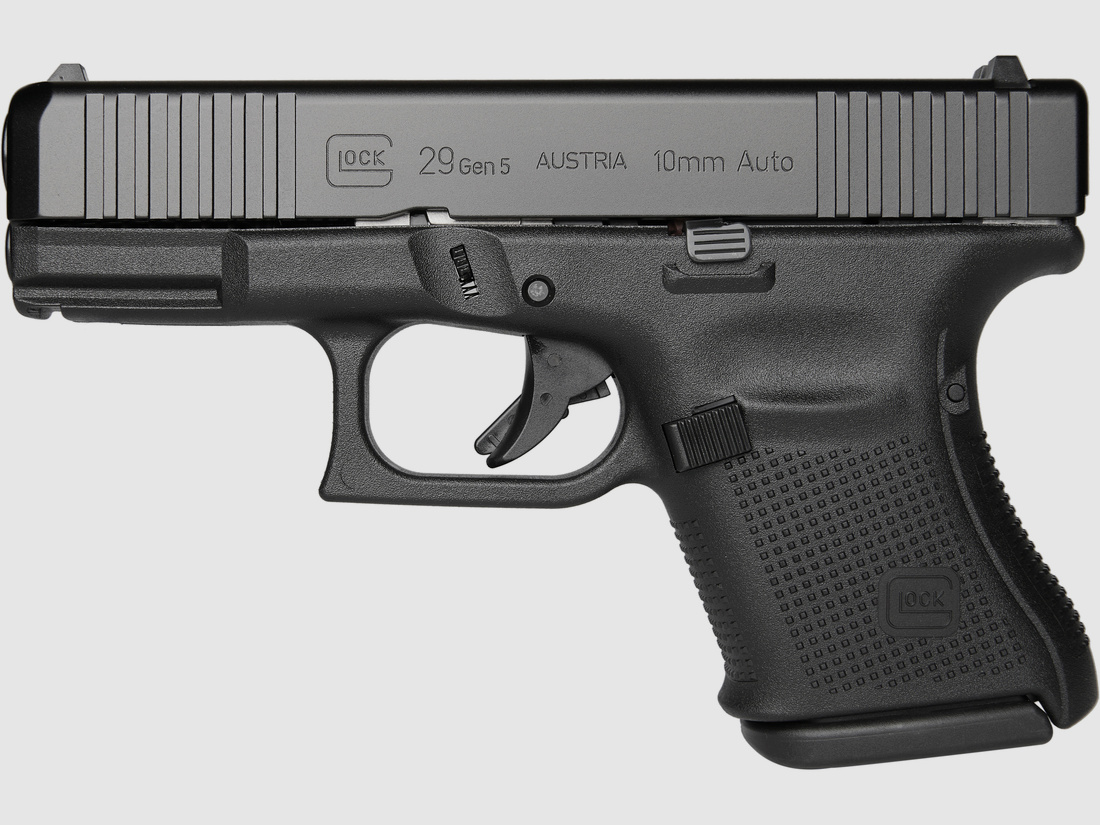 Glock Pistole G29 Gen5 FS 10mm Auto 3,78″ / 96 mm 10+1, Subcompact