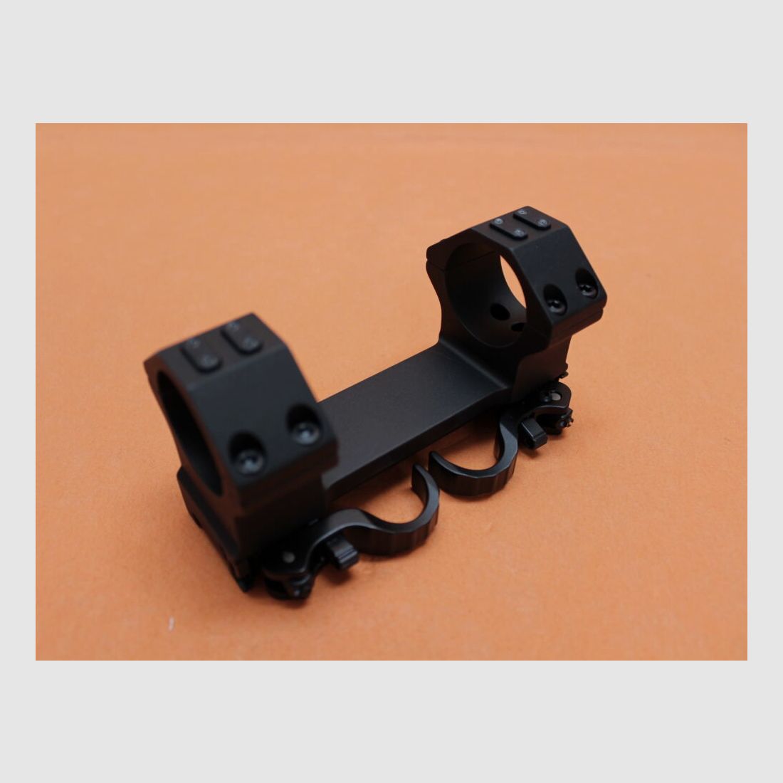 Recknagel Era-Tac QD Blockmontage 34mm (T4014-2023) mit Hebel, Vorneigung 20MOA, BH=23mm für Picatinnyprofil