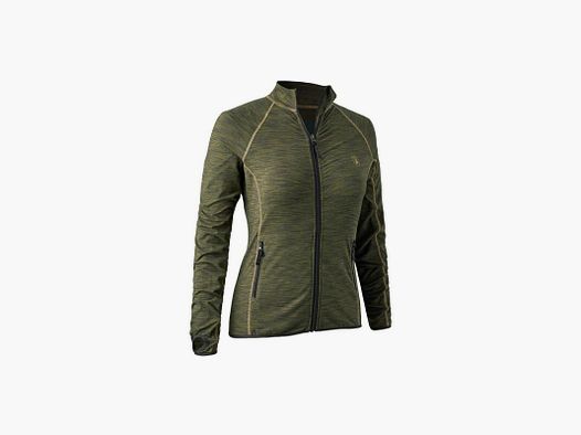 Deerhunter Lady Insulated Fleece Jacke Green melange