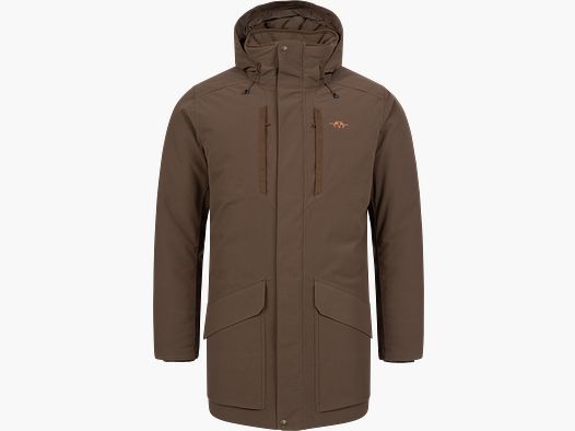 Herren Daunen-WP Jacke Janus Dunkelbraun Dunkelbraun XL