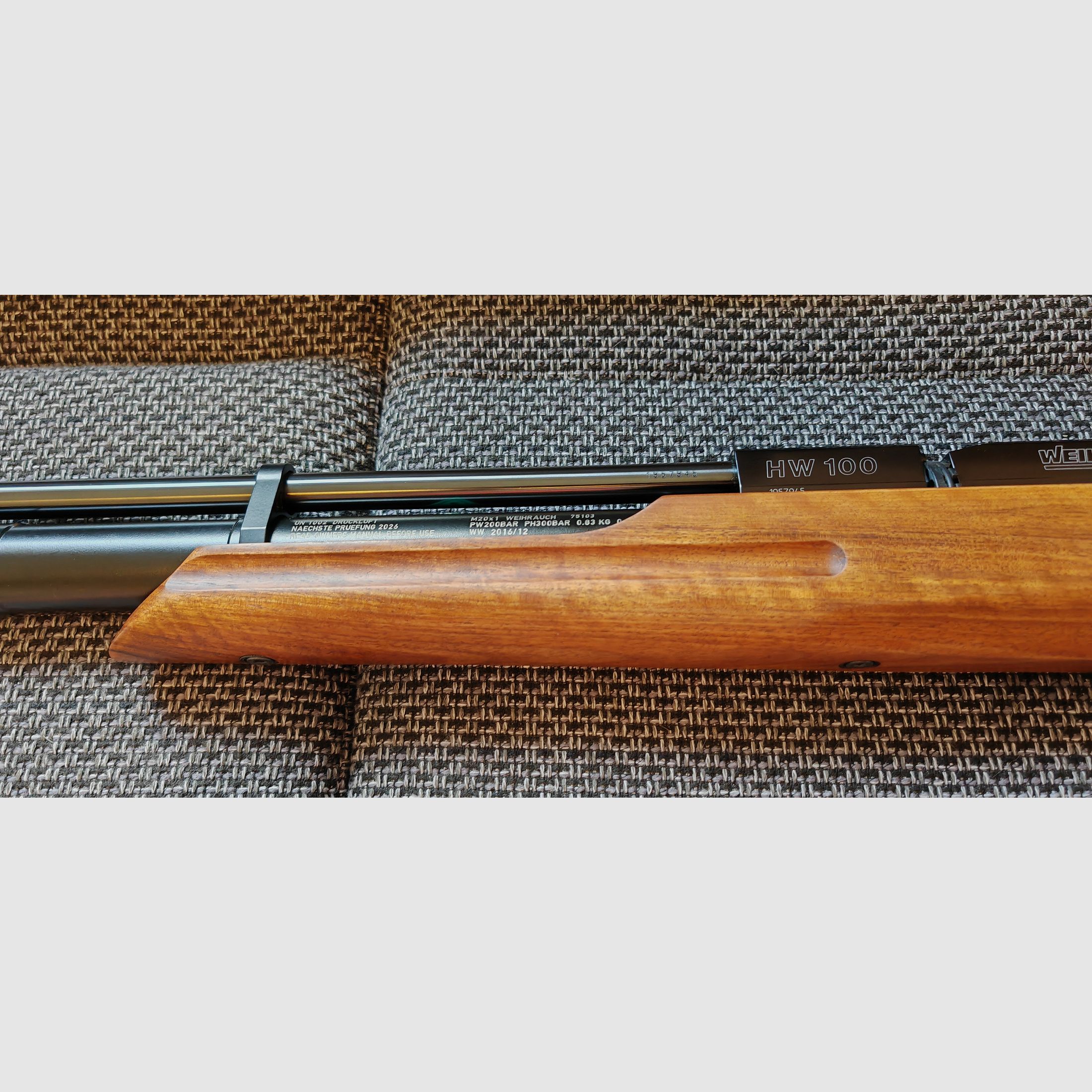 Weihrauch HW 100 T Lochschaft, wie Neu