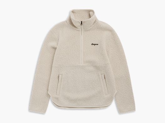 Bergans Myken Half-Zip Merino Pile Women's Cream L