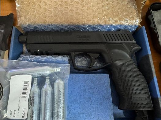 TP50 gen 2 pistola ad aria compressa incl. pallini/pepper e capsule Co2