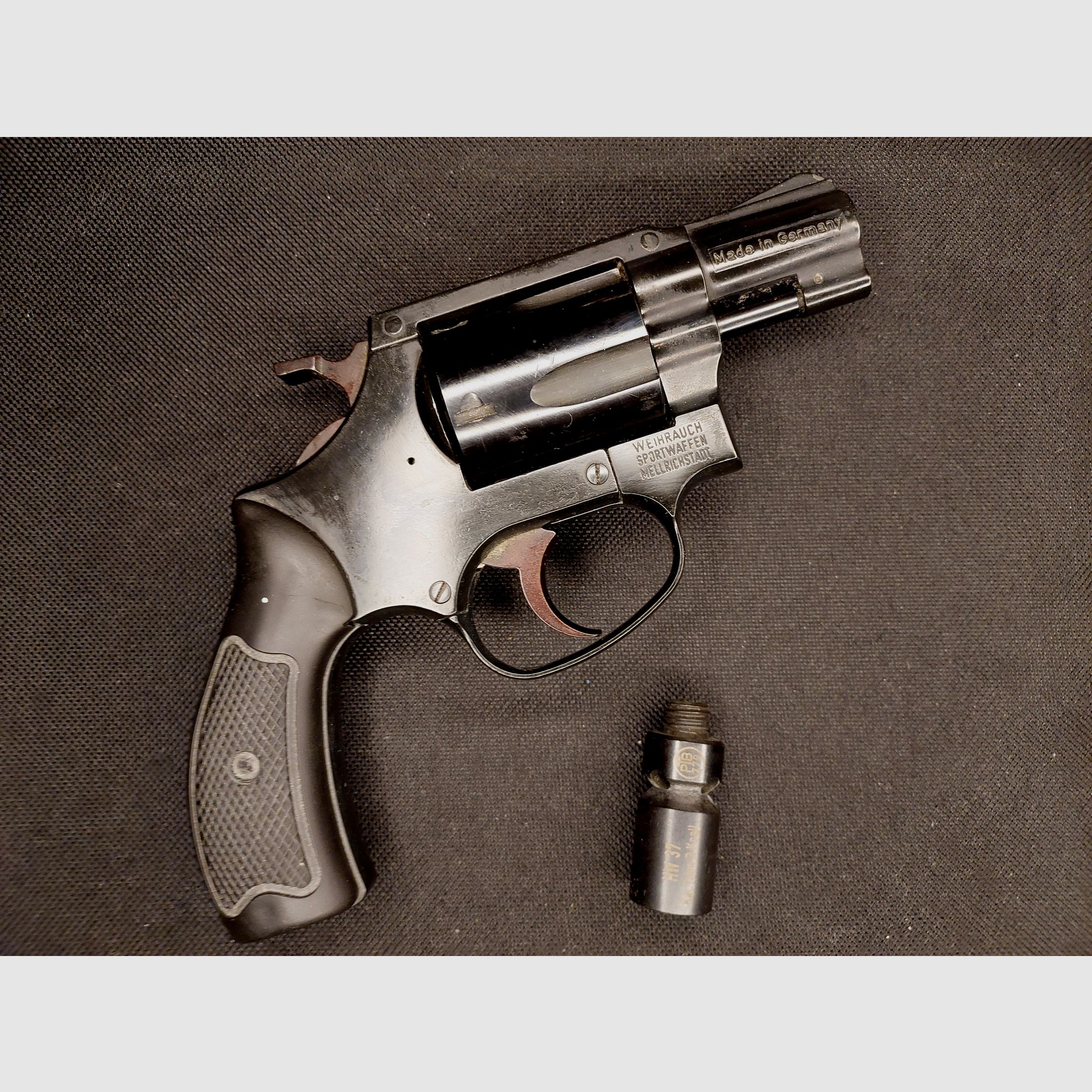 Weihrauch HW37 kal. 9mm R.K. (PTB 887) Arminius HW 37 schreckschuss revolver