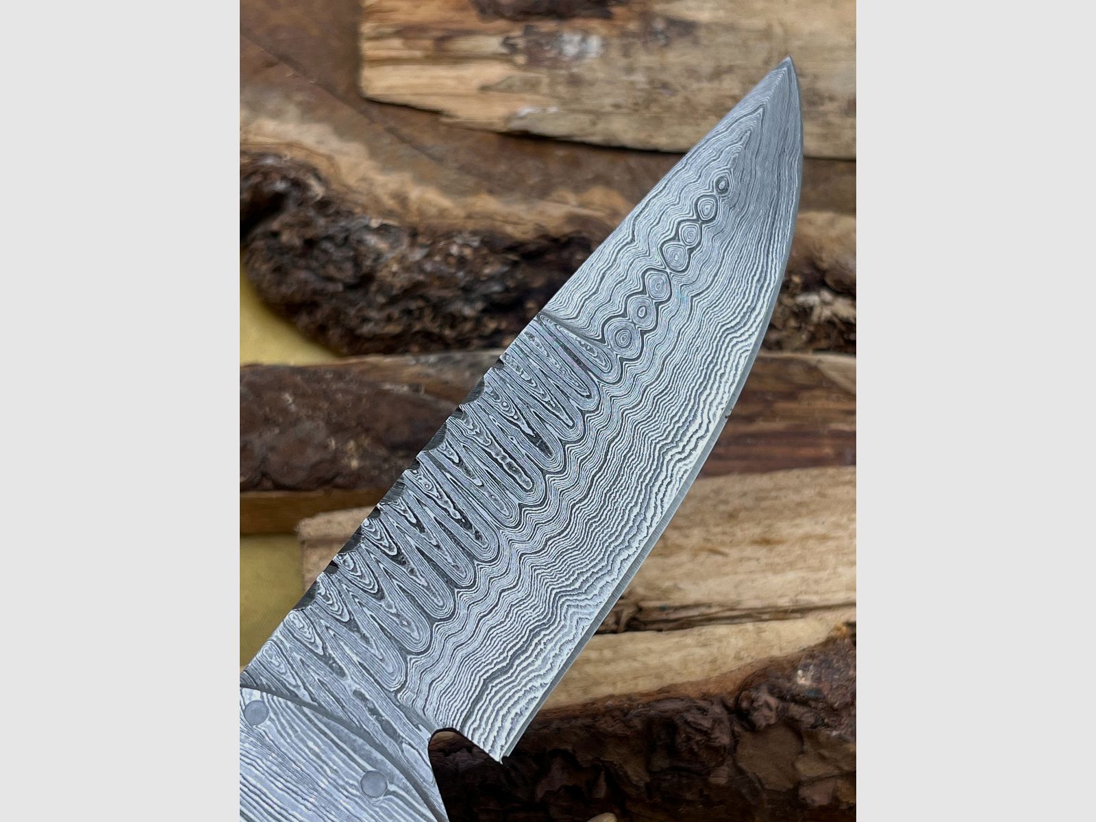 Jagdmesser Damaststahl 