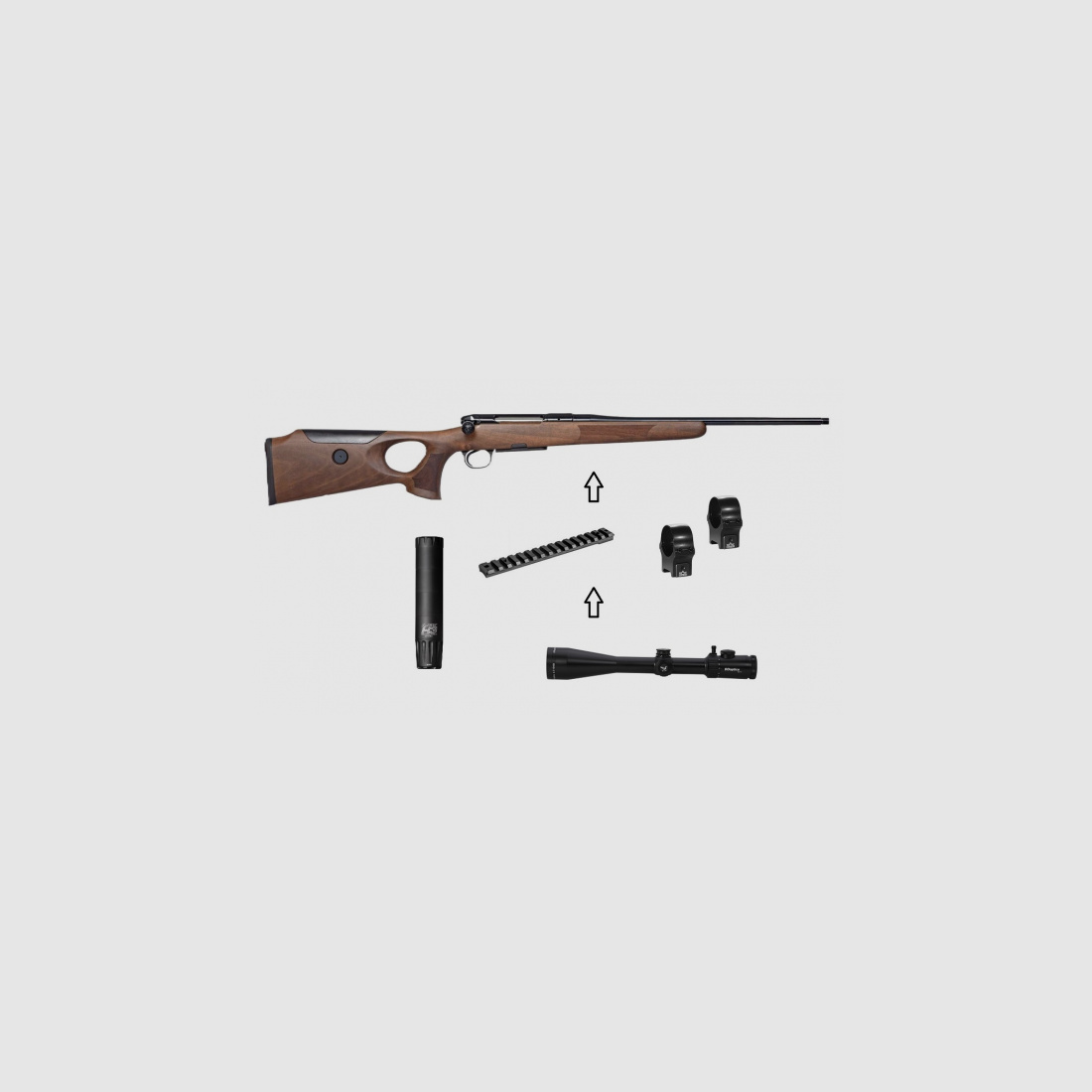 Heym SR30 Ranger-UT + ZF DDoptics + ... - Jungjägerpaket