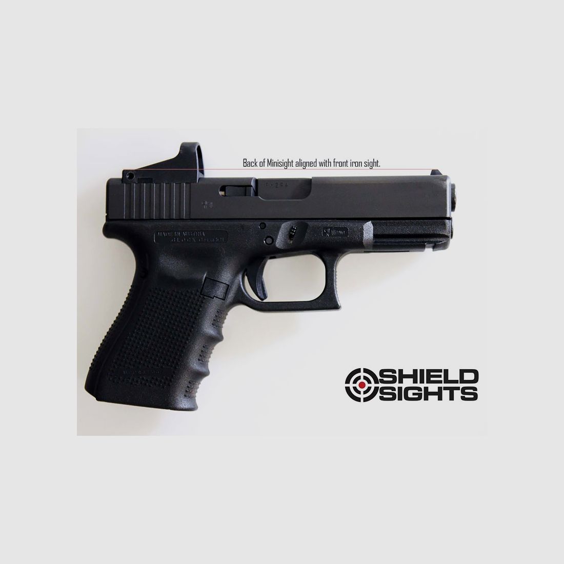 SHIELD Minisight SMS with 4 MOA dot