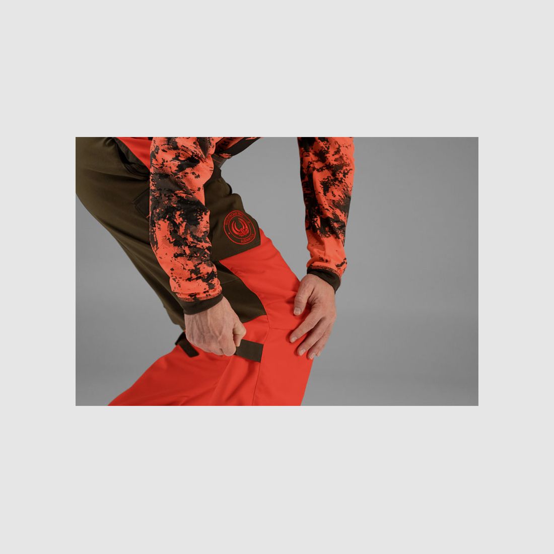 Härkila Wildboar Pro Drückjagd Hose orange