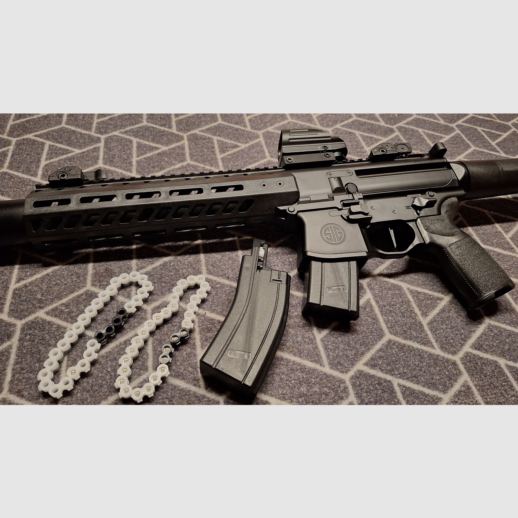 SIG SAUER MCX GEN2 Co2-Gewehr Schwarz 4,5 mm Diabolo