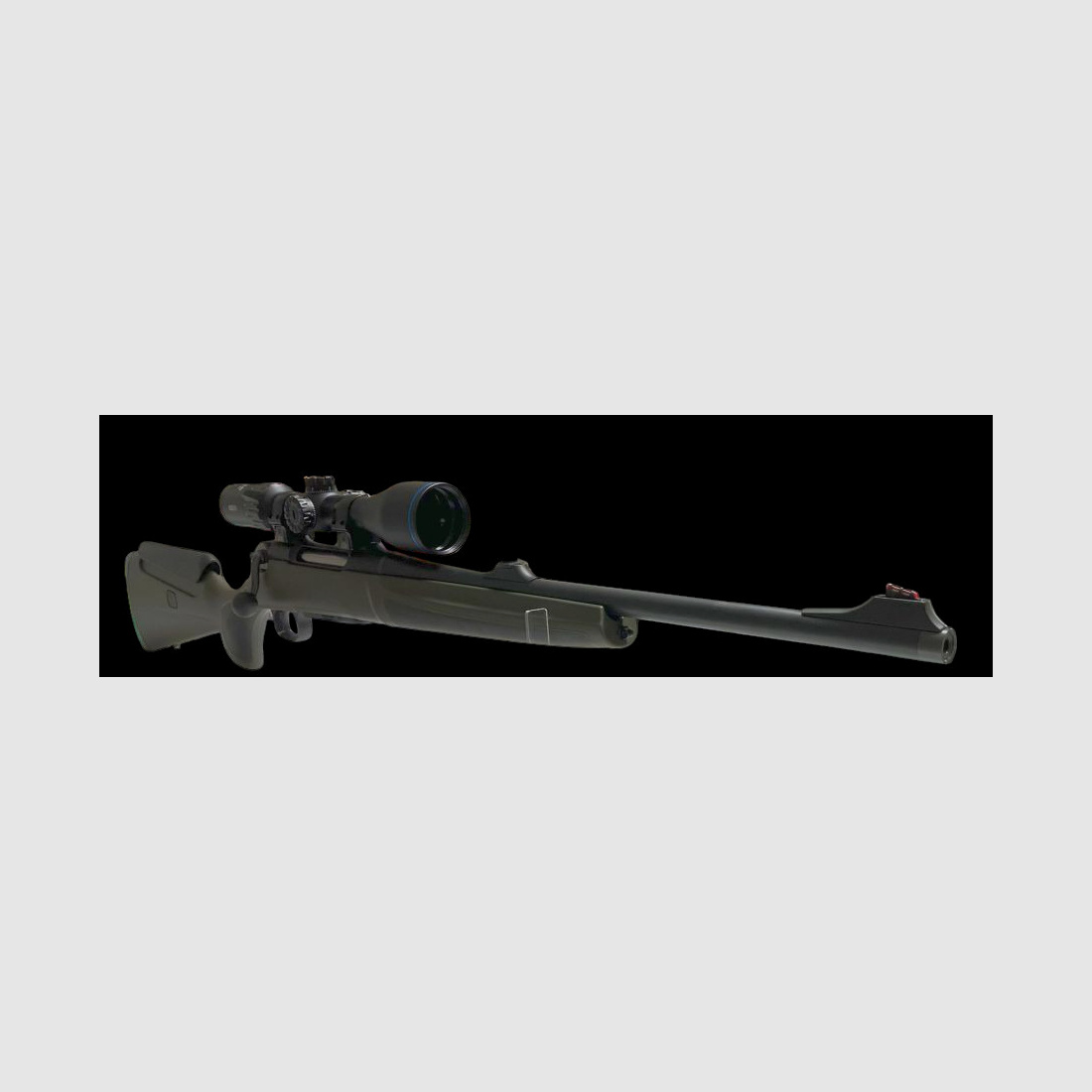0€ verzendkosten " Nieuwe goederen " Pakketaanbieding: Haenel herhalingsgeweer Jaeger NXT Composite Kal. 8x57 IS met Meopta richtkijker MeoHunter R5 3-15x50 SFP RD volledig gemonteerd op EAW opklapmontage BLUE-LINE voor Picatinny-rail