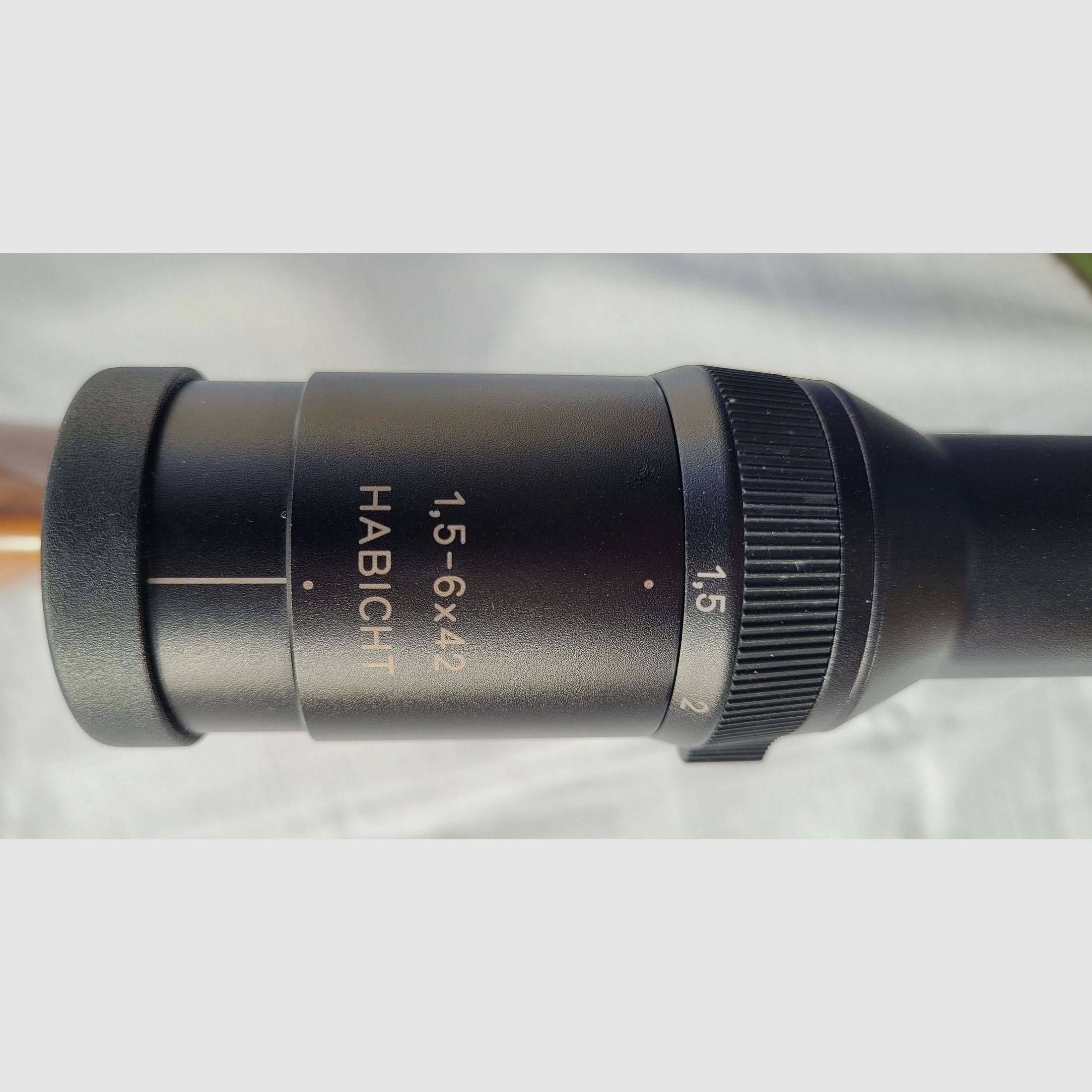 HAENEL Bockdoppelbüchse Jäger 8.11 im Kaliber 8x57IRS mit ZF Swarovski 1,5-6, Bild 2 von 3