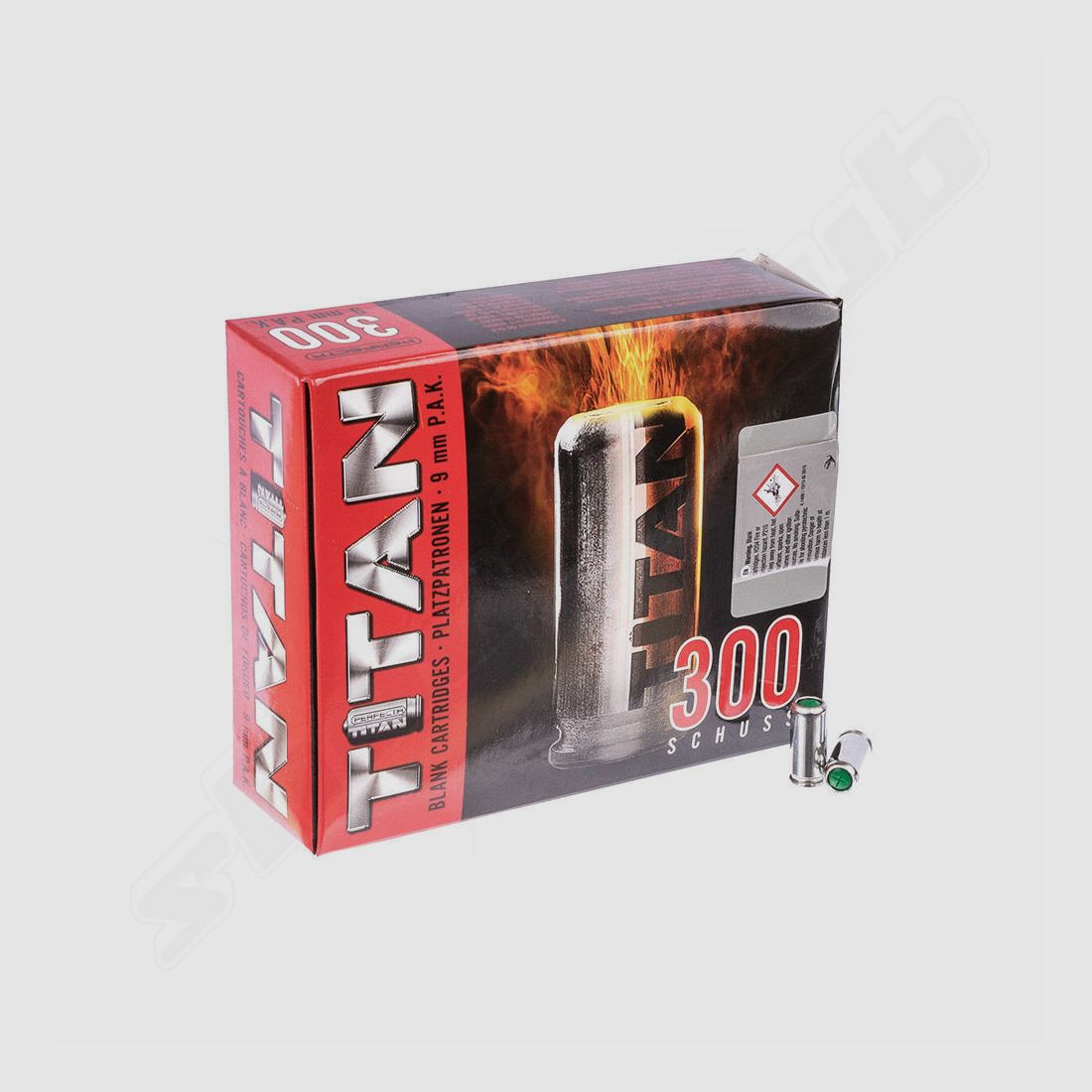 Perfecta Titan 300 naboje hukowe 9mm P.A.K. 300 szt.