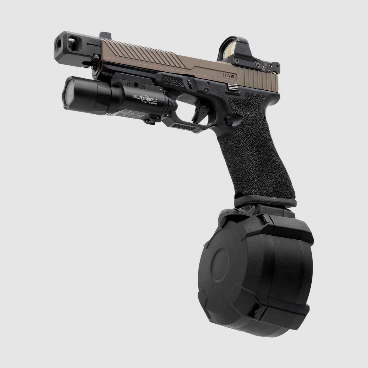Magpul Magazin PMAG D-50 GL9 Glock 9 mm Para 50-Schuss, Bild 2 von 2