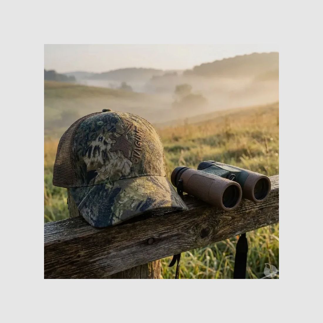 STAGUNT Cap mit Stickerei aus Polyester Camo Wild Cap Khaki, Bild 1 von 15
