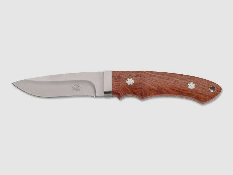 Cuchillo de cinturón PUMA TEC (madera de rosa, pines de mosaico)