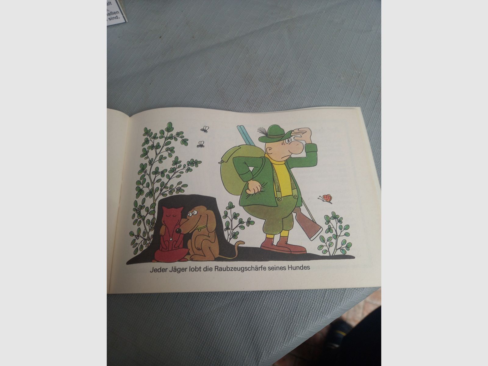 DDR Broschüre " Jagdhumor ". Siehe Bilder. , Bild 2 von 5