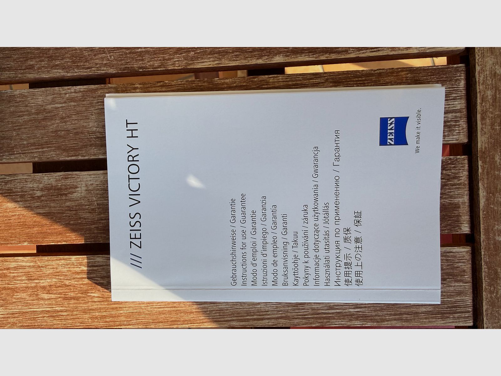 Zeiss Victory HT 8x54 – Wie neu – OVP & Tasche – Top Zustand