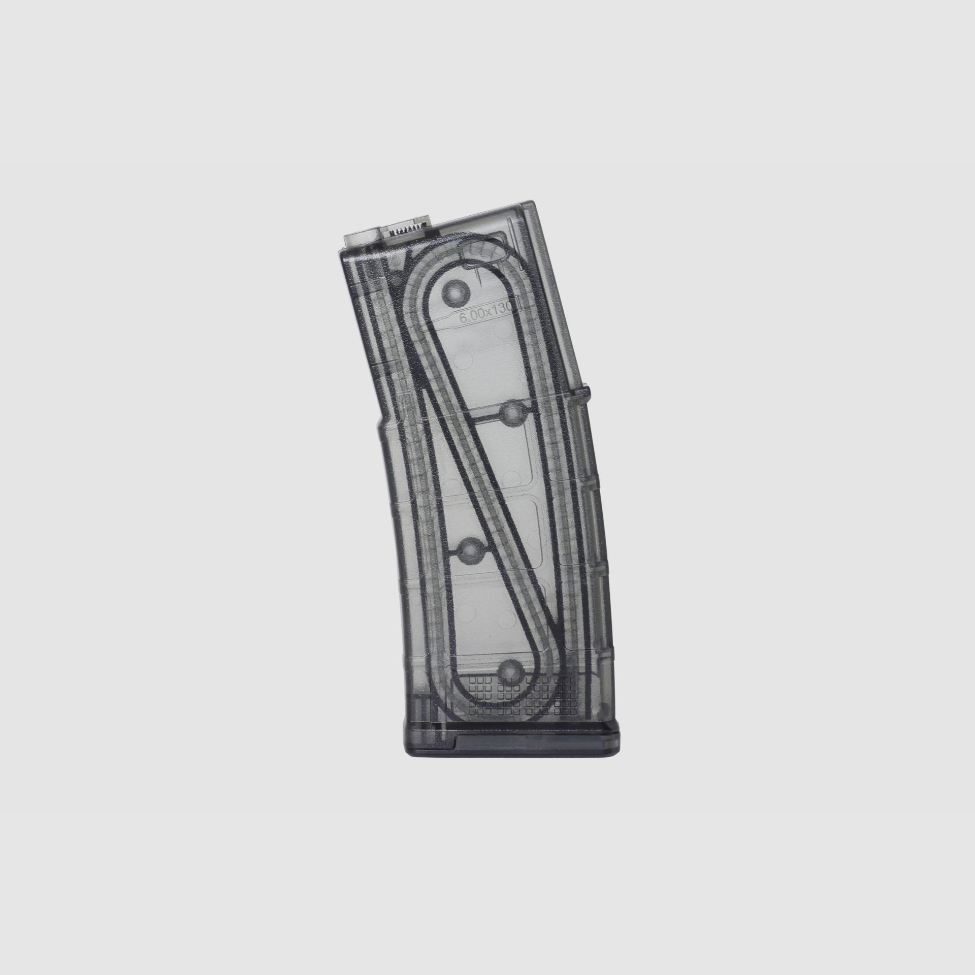 130rds AR Midcap Magazin "Transparent AMAG"