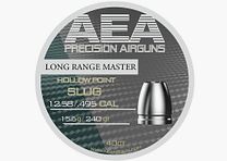 AEA Hohlspitz Slugs Luftgewehrgeschosse  Megalodon / Challenger Long Range Master 12,58mm .495 / .50 15,6g
