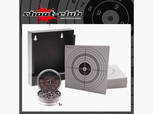 shoot-club GmbH bullet trap + H&N Baracuda Hunter Diabolo cal. 4.5 mm +