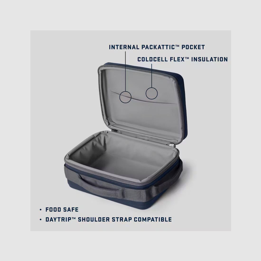 YETI® Kühltasche Daytrip Lunch Box 5L - Charcoal, Bild 10 von 10