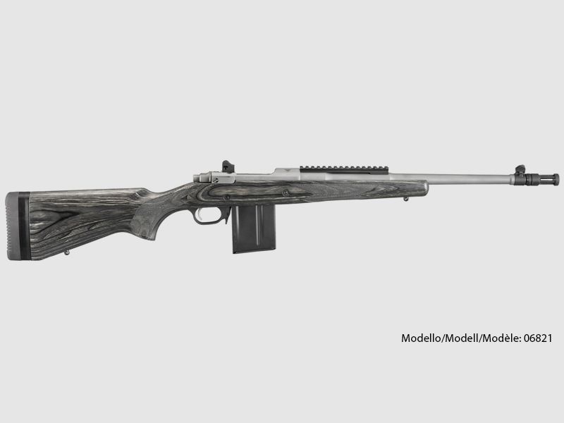 Ruger rifle de cerrojo Scout Matte Stainless