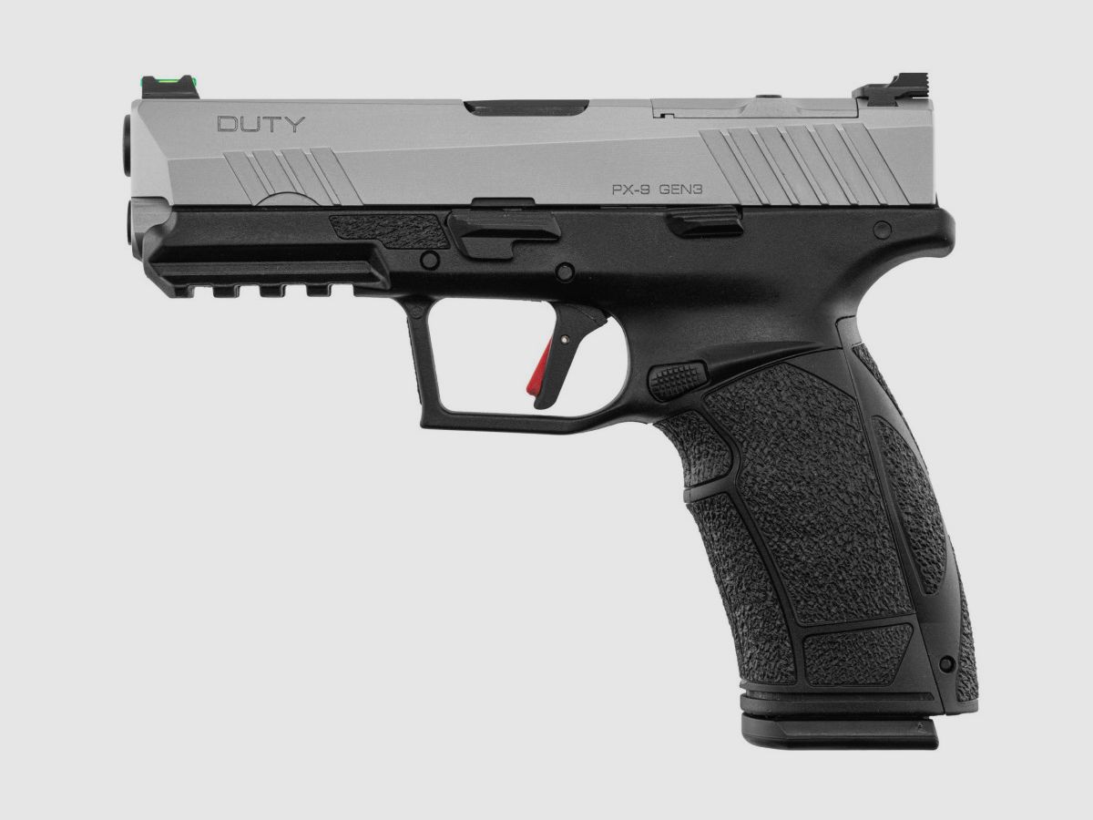 Pistolet TISAS PX-9 DUTY GEN 3 9x19 mm bicolore - PX-9 Duty Noir-Inox TISAS, image 2 sur 5