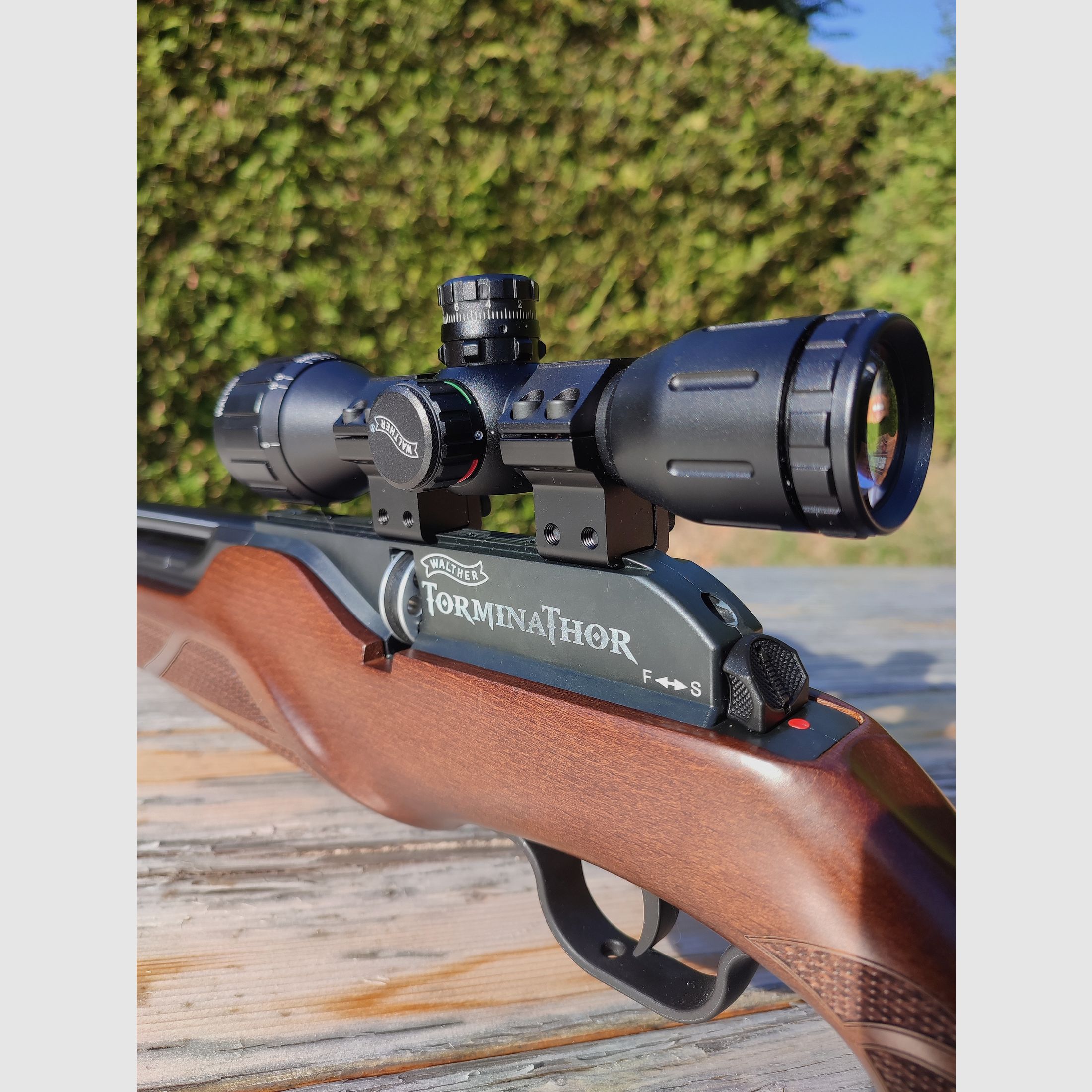Walther Torminathor 4.5mm Diabolo F air rifle PCP