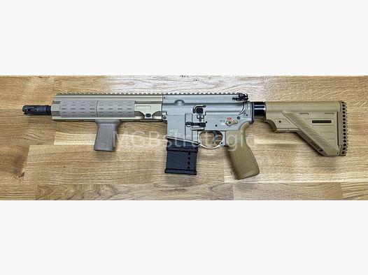 sportlich zugelassen! H&K MR223 A3 11" Lauf	 halbautom. Büchse .223Rem - Heckler & Koch - inkl. BRAVO COMPANY M-LOK BCMGUNFIGHTER Short Vertical Grip Polymer FDE