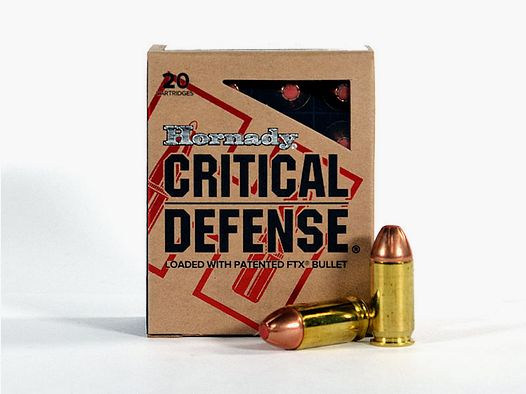 Hornady Critical DEFENSE FTX .45 ACP 185 grs 1 Verpakking (20 schoten à €1,895 *)