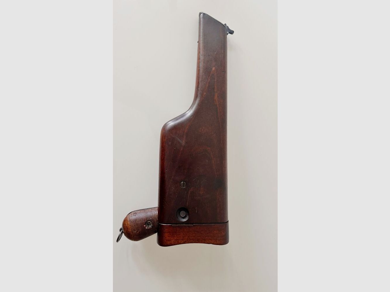 Mauser Mod. C96 mit Anschlagsschaft ngl, originalem Holster 7,63mmMauser