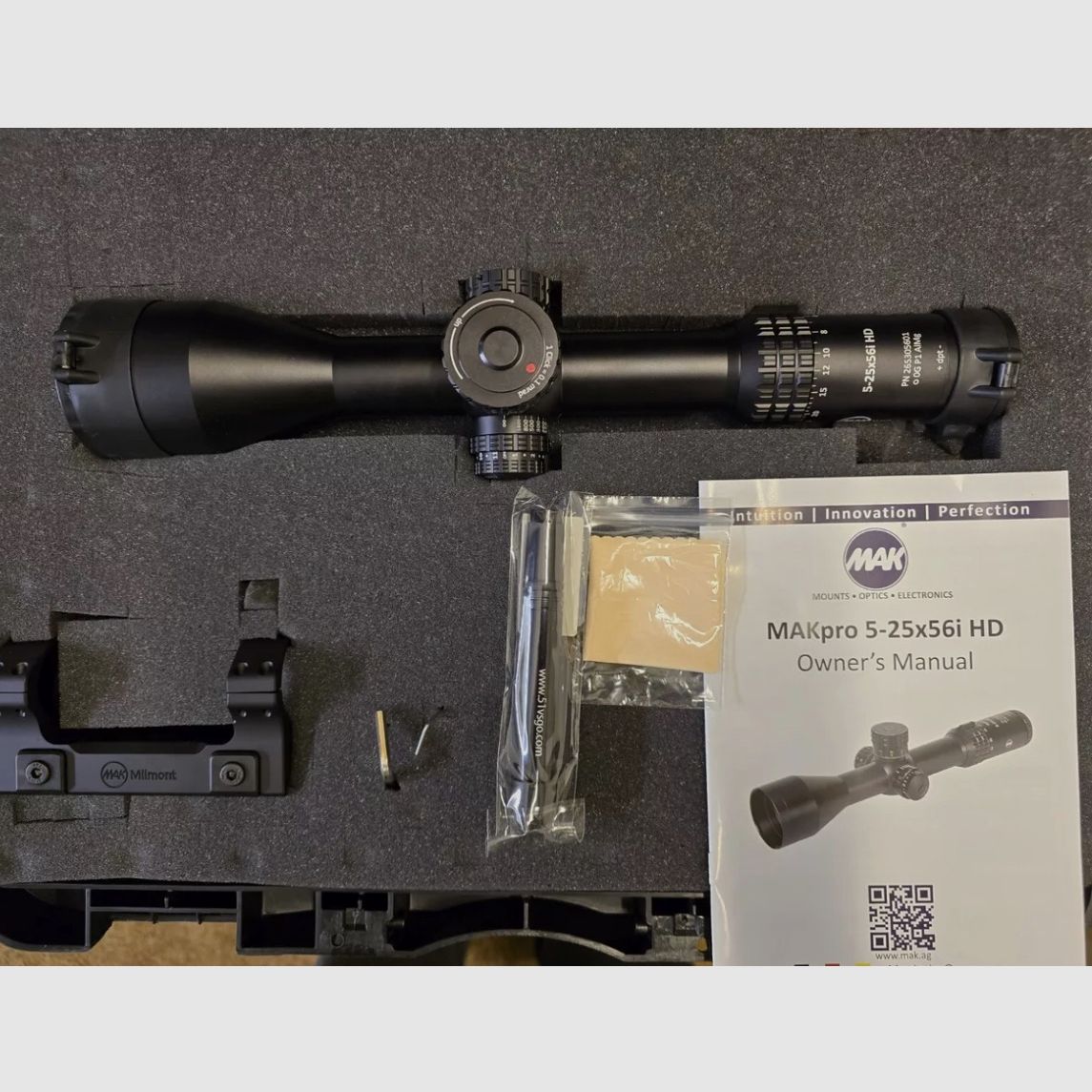 MAKpro 5-25x56 HD telescopio de mira VENTA PVP 3299,- euros