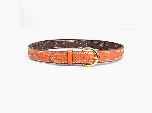 Belt Casual LS 96cm Tan Basket